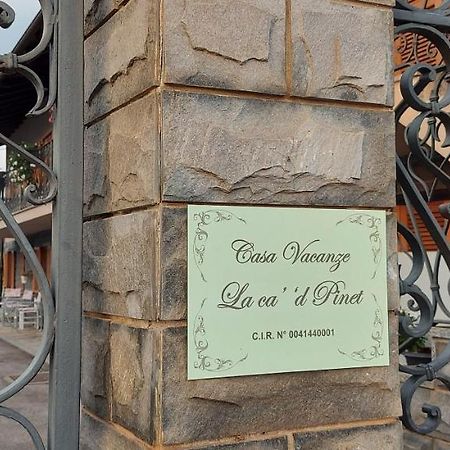 La Ca' 'D Pinet Villa Cuneo Buitenkant foto