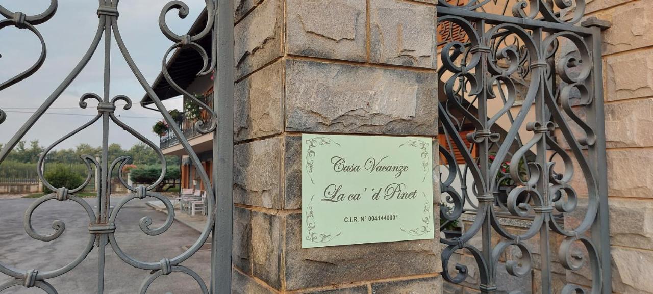 La Ca' 'D Pinet Villa Cuneo Buitenkant foto